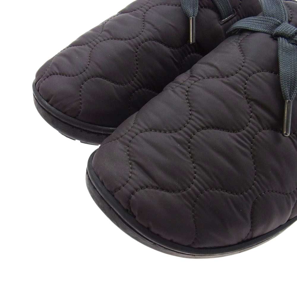 エンド × SUBU スブ SURPLUS QUILTING サープラス キルティング サンダル チャコール系 30～31.5cm【中古】