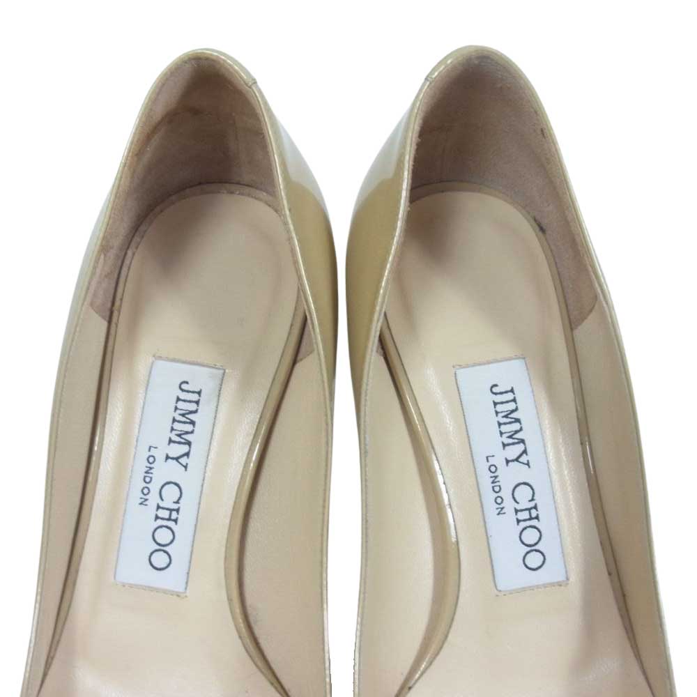 JIMMY CHOO ジミーチュウ パンプス ベージュ系 35【中古】