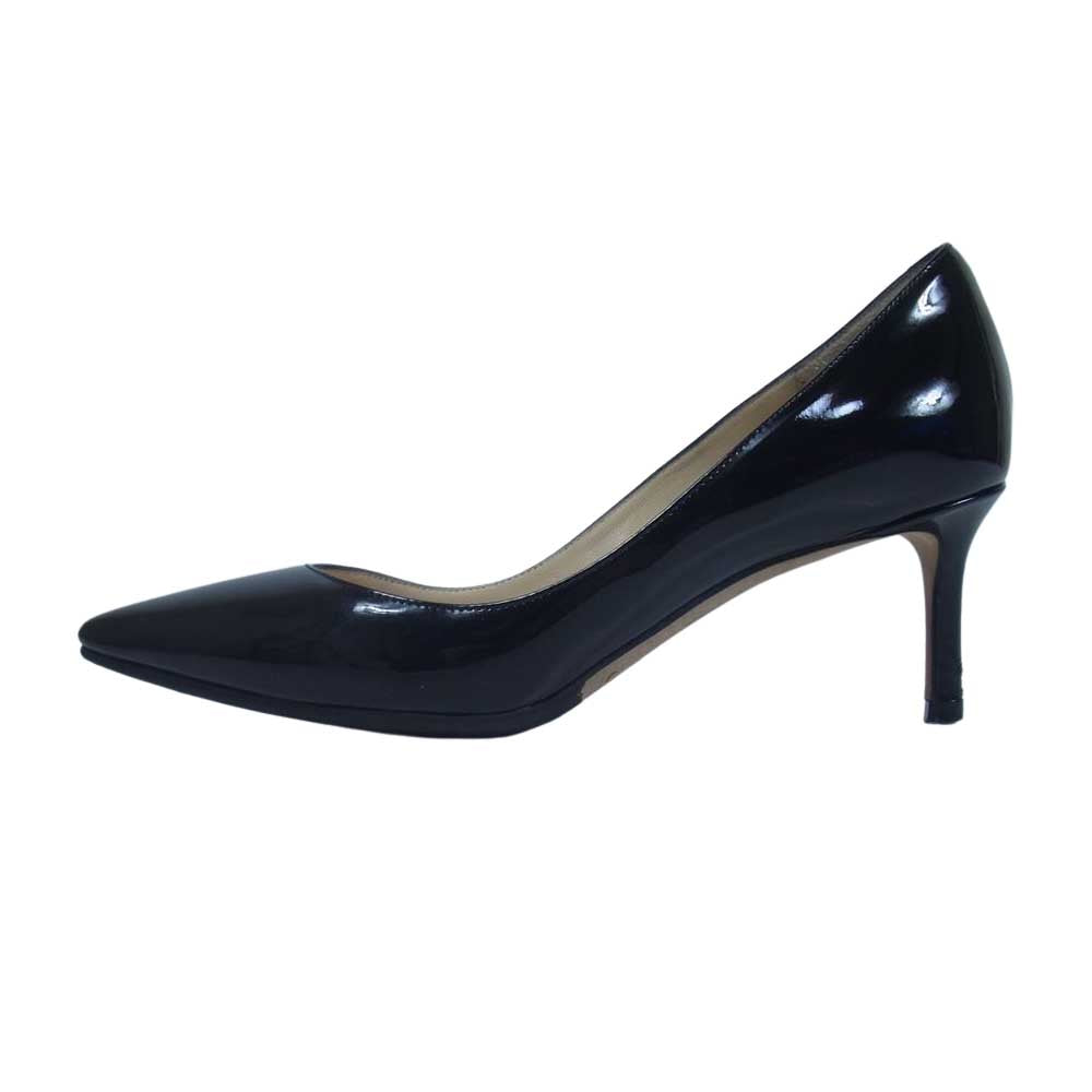 JIMMY CHOO ジミーチュウ パンプス ハイヒール ブラック系 35【中古】