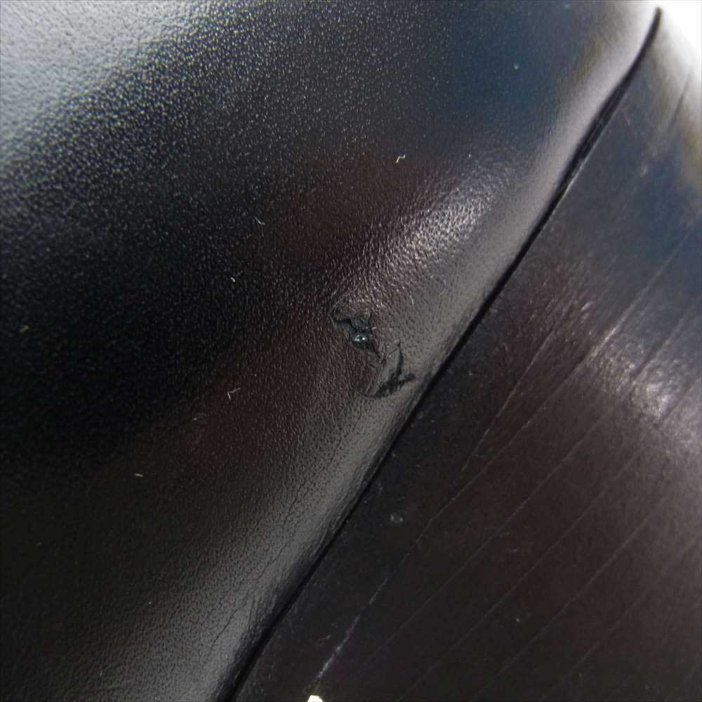 SAINT LAURENT サンローラン Wyatt Leather Chelsea Boots サイドジップ ワイアット ブーツ ブラック系【中古】