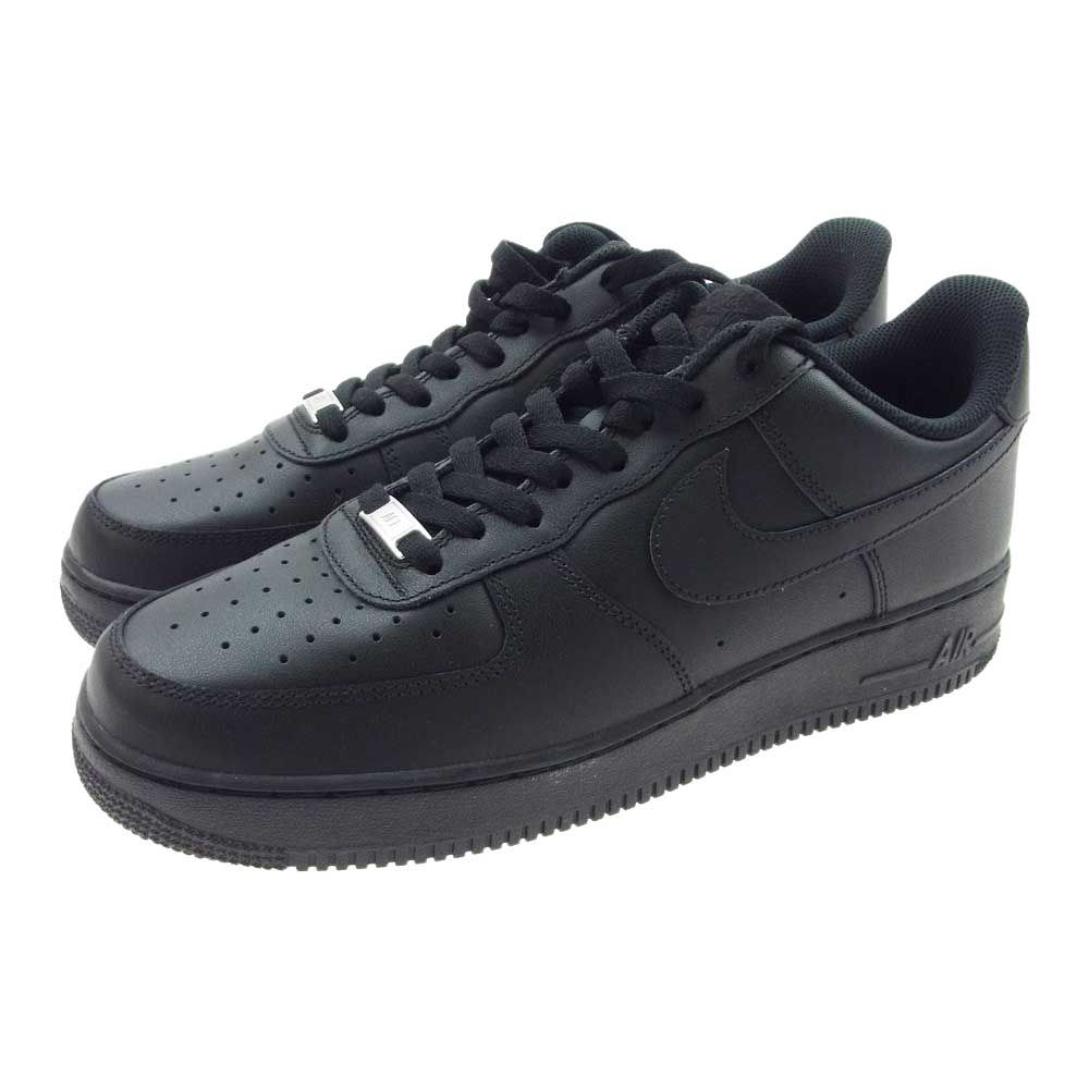 NIKE ナイキ CW2288-001 AIR FORCE 1 AF1 07 エアフォース ローカット スニーカー ブラック系 29cm【新古品】【未使用】【中古】
