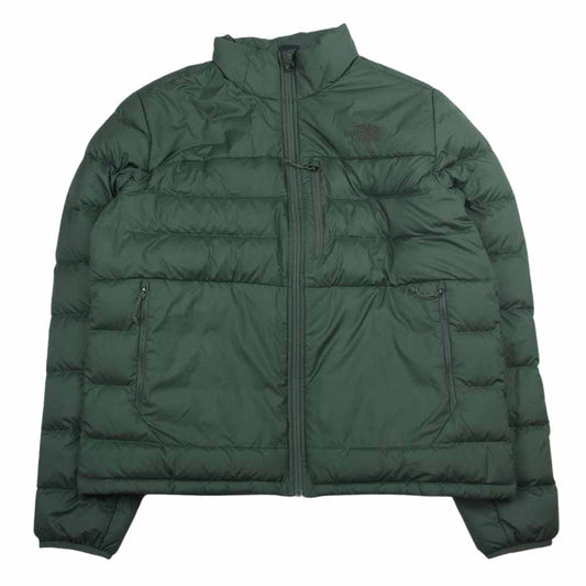 THE NORTH FACE ノースフェイス NF0A4R29 ACONCAGUA 2 JACKET アコンカグア 2 ダウン ジャケット カーキ系 L【中古】