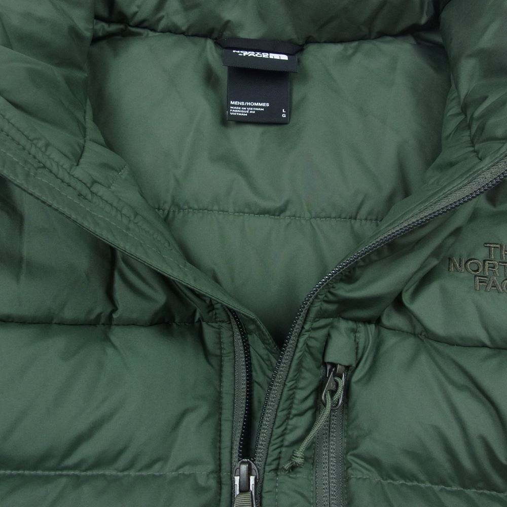 THE NORTH FACE ノースフェイス NF0A4R29 ACONCAGUA 2 JACKET アコンカグア 2 ダウン ジャケット カーキ系 L【中古】