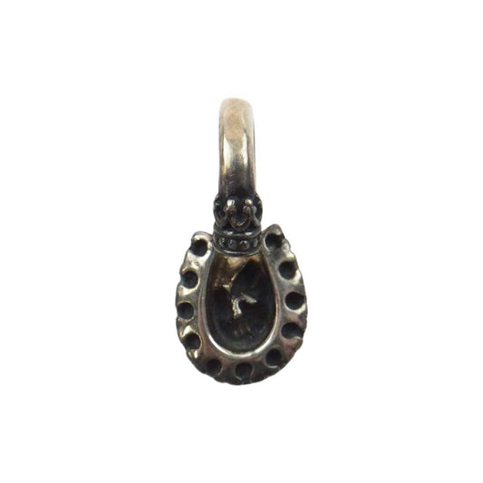 GODSIZE ゴッドサイズ HORSESHOE CROWN Pendant ホースシュー クラウン ペンダント トップ シルバー系【中古】