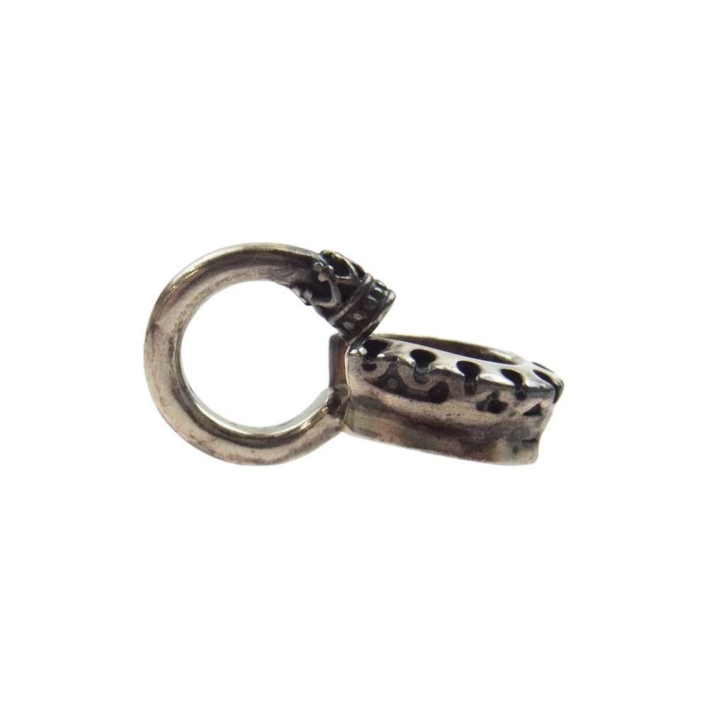 GODSIZE ゴッドサイズ HORSESHOE CROWN Pendant ホースシュー クラウン ペンダント トップ シルバー系【中古】