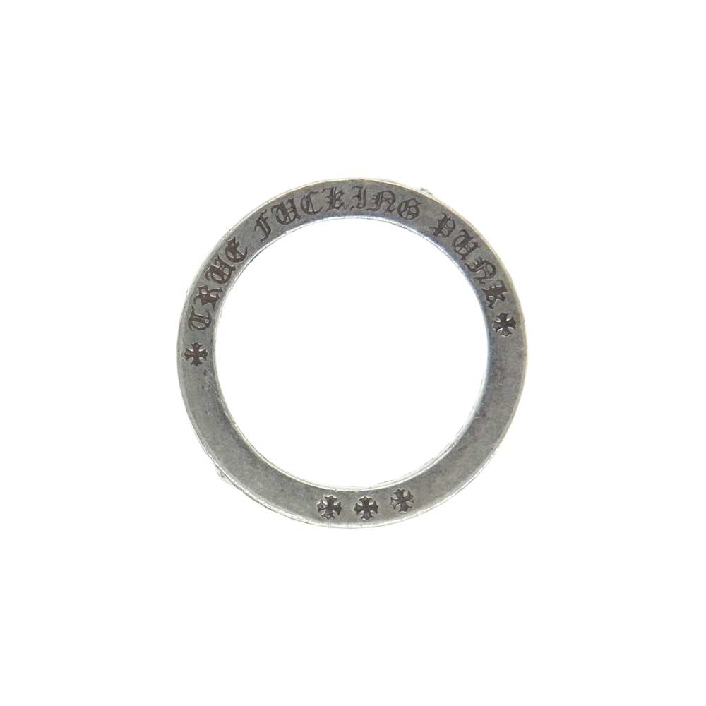 CHROME HEARTS クロムハーツ（原本無） TFP PNK BIG トゥルー ファッキン ビックパンク リング シルバー系 14号【中古】