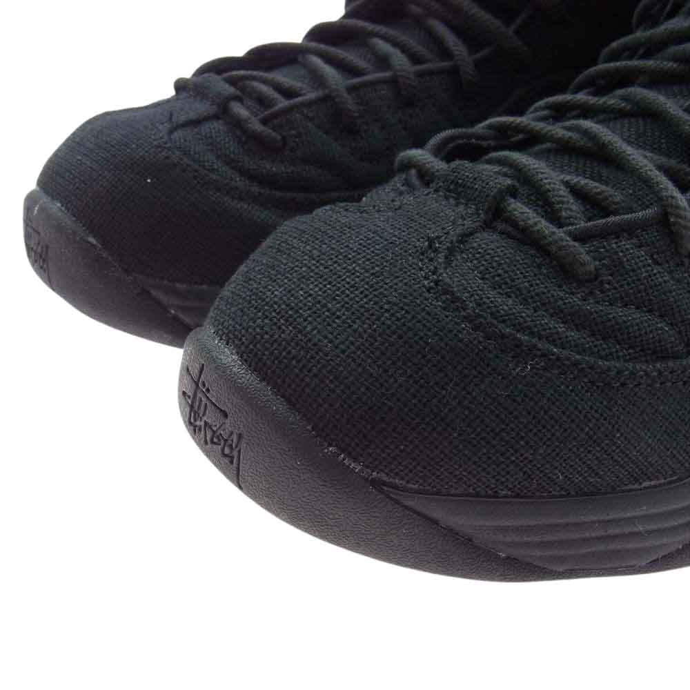 NIKE ナイキ DQ5674-001 × Stussy ステューシー Air Penny 2 エア ペニー スニーカー ブラック系 27.5cm【美品】【中古】