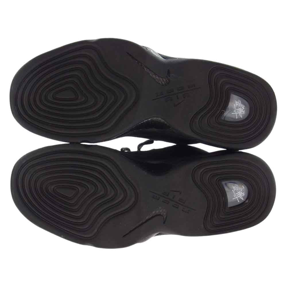 NIKE ナイキ DQ5674-001 × Stussy ステューシー Air Penny 2 エア ペニー スニーカー ブラック系 27.5cm【美品】【中古】