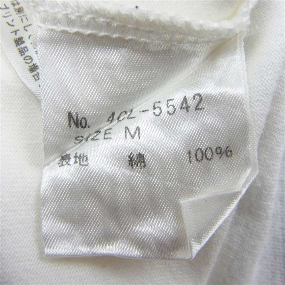 HYSTERIC GLAMOUR ヒステリックグラマー 4CL-5542 DONT LOOK BACK バイクガールプリント 長袖 Tシャツ ロンT ホワイト ホワイト系 M【中古】