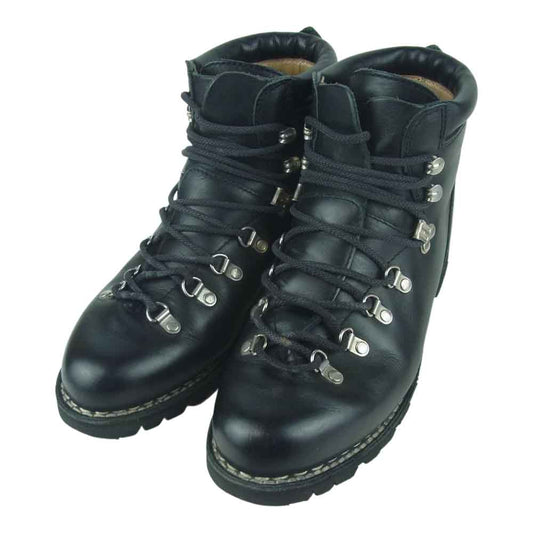 Paraboot パラブーツ AVORIAZ アヴォリアーズ JANNU SOLE マウンテン トレッキング ブーツ フランス製 ブラック系 8【中古】