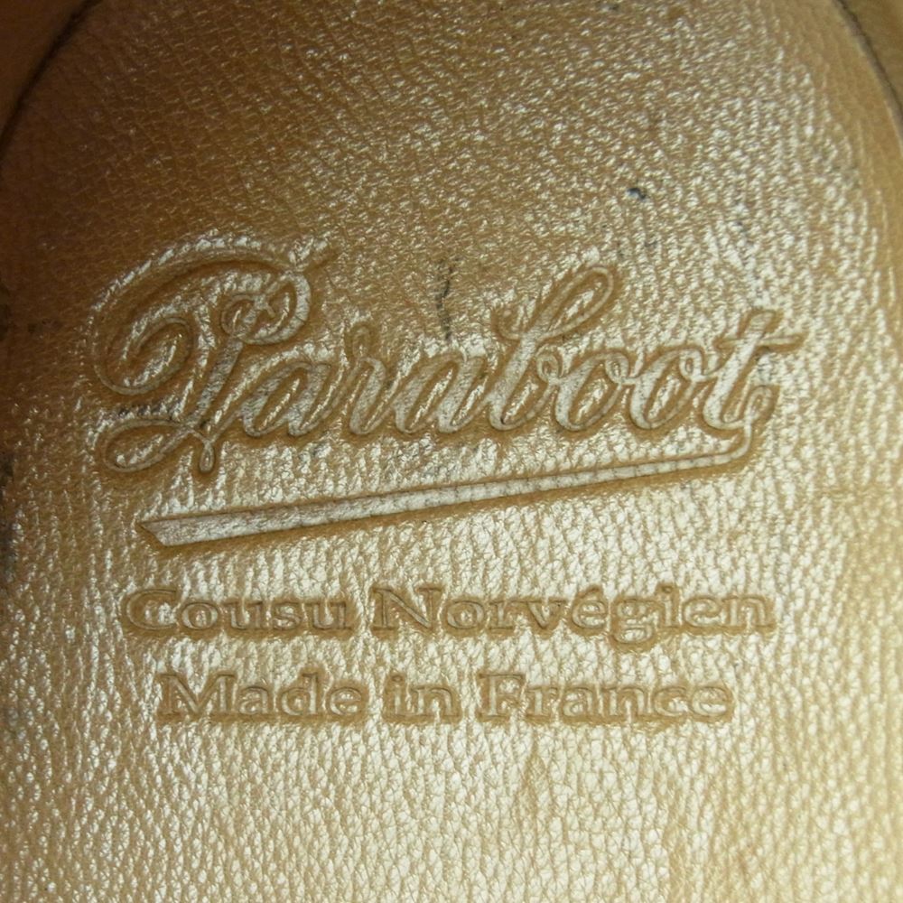 Paraboot パラブーツ AVORIAZ アヴォリアーズ JANNU SOLE マウンテン トレッキング ブーツ フランス製 ブラック系 8【中古】