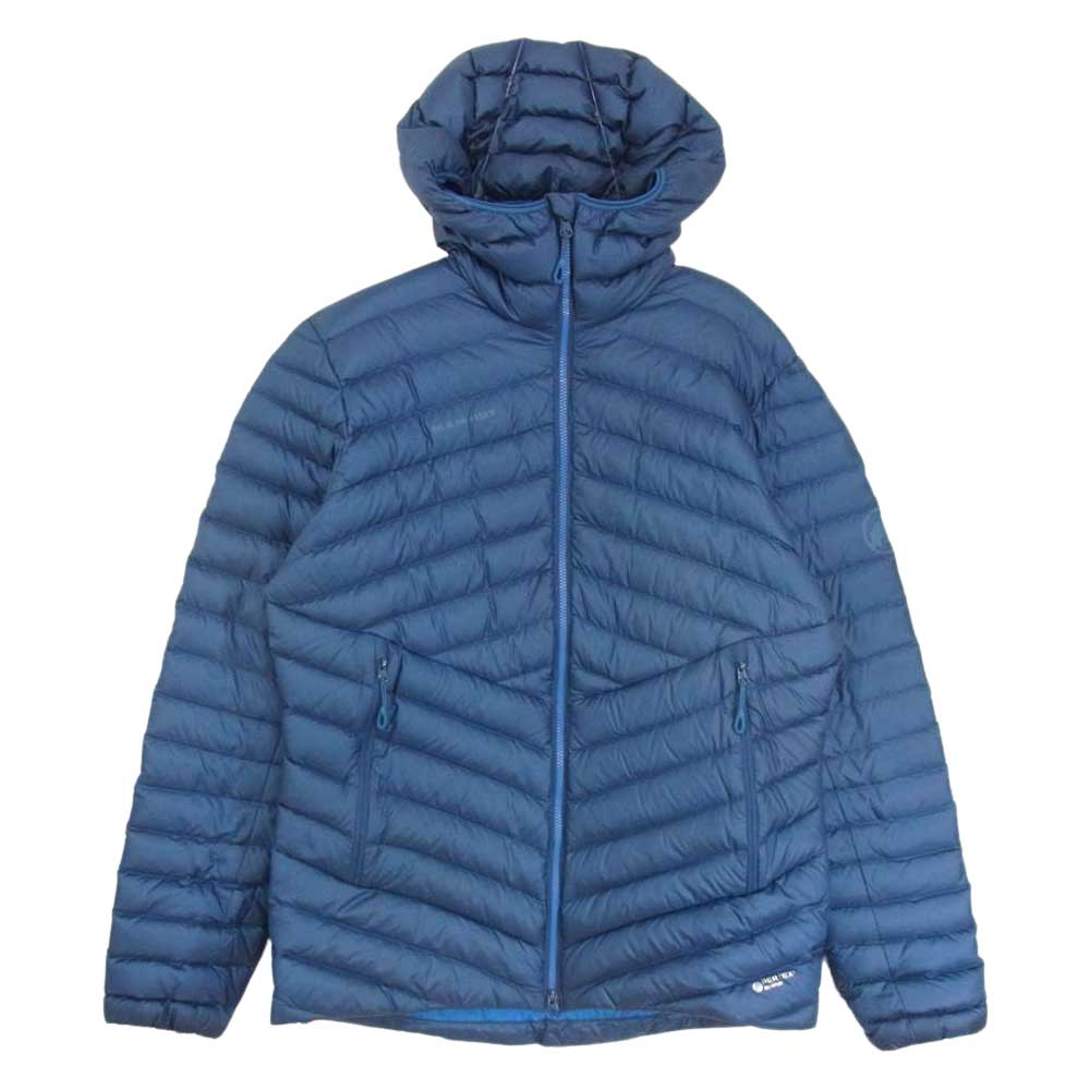 Mammut マムート 1013-01150 Broad Peak IN Hooded Jacket ブロード ピーク フーディ ダウン ジャケット ブルー系 M【中古】