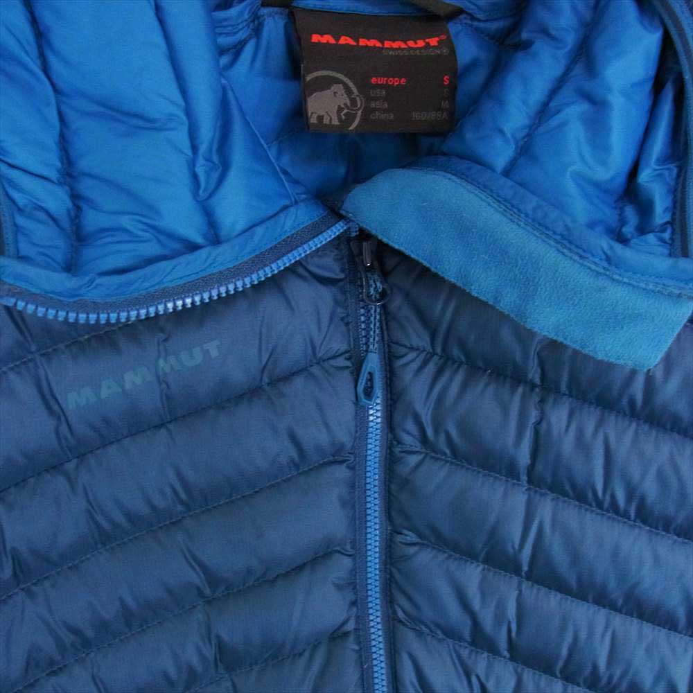 Mammut マムート 1013-01150 Broad Peak IN Hooded Jacket ブロード ピーク フーディ ダウン ジャケット ブルー系 M【中古】