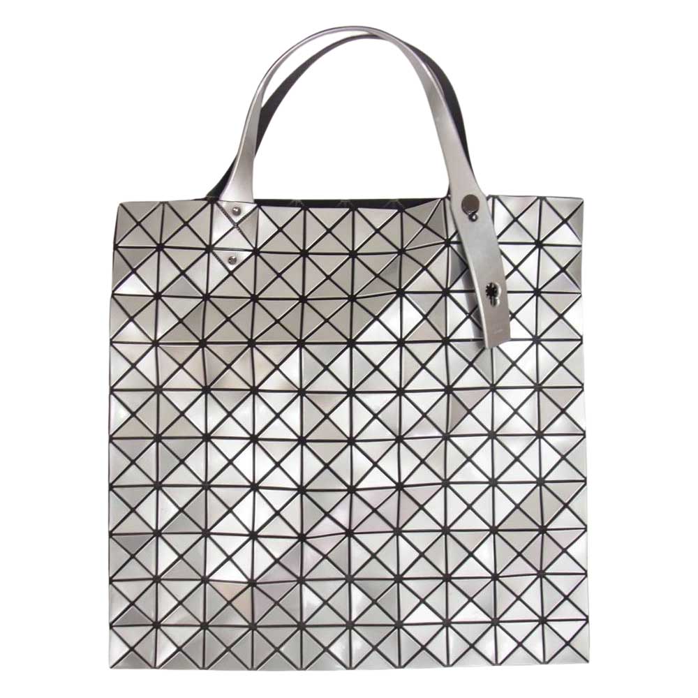 ISSEY MIYAKE イッセイミヤケ BAOBAO バオバオ ルーセント PVC トートバッグ シルバー シルバー系【中古】