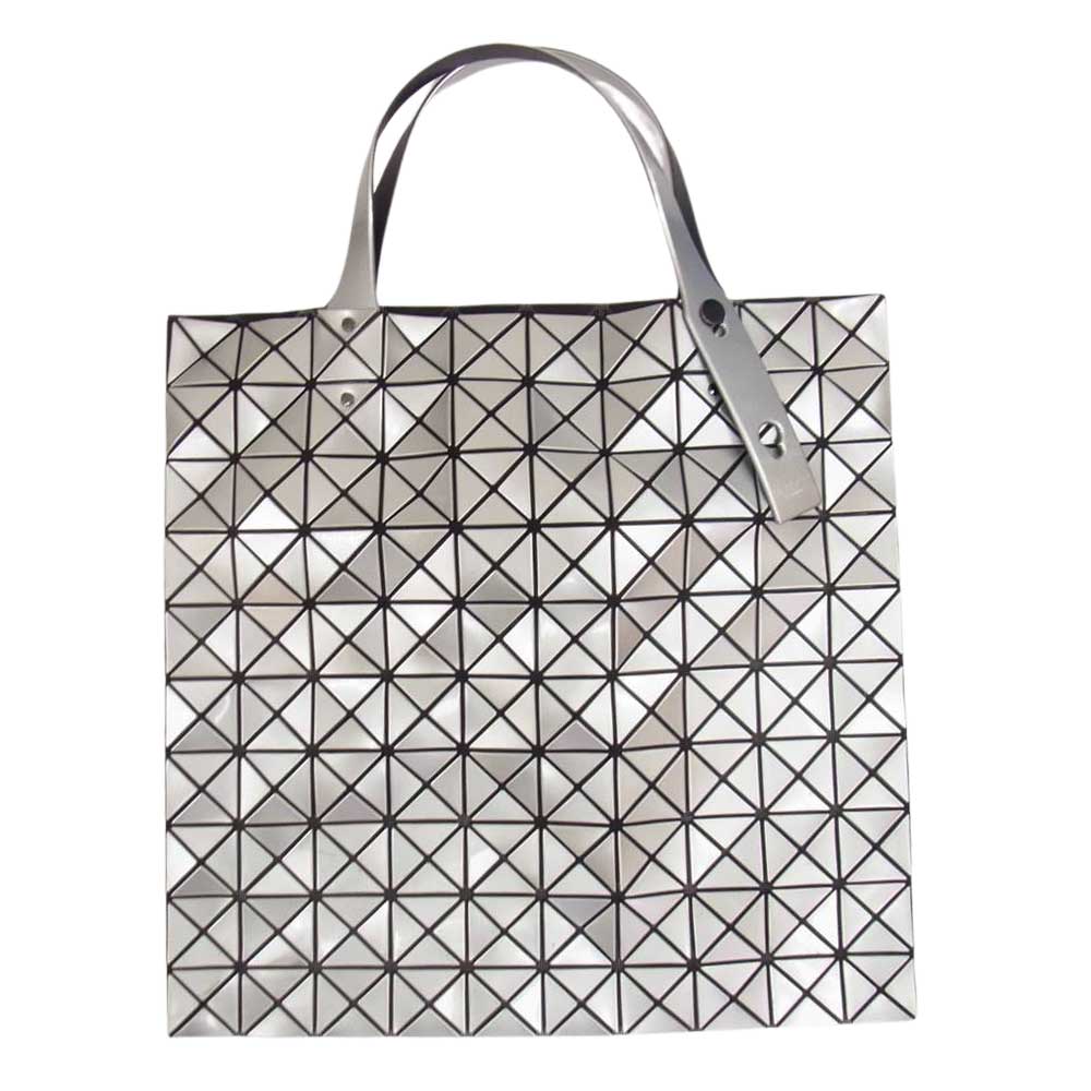 ISSEY MIYAKE イッセイミヤケ BAOBAO バオバオ ルーセント PVC トートバッグ シルバー シルバー系【中古】