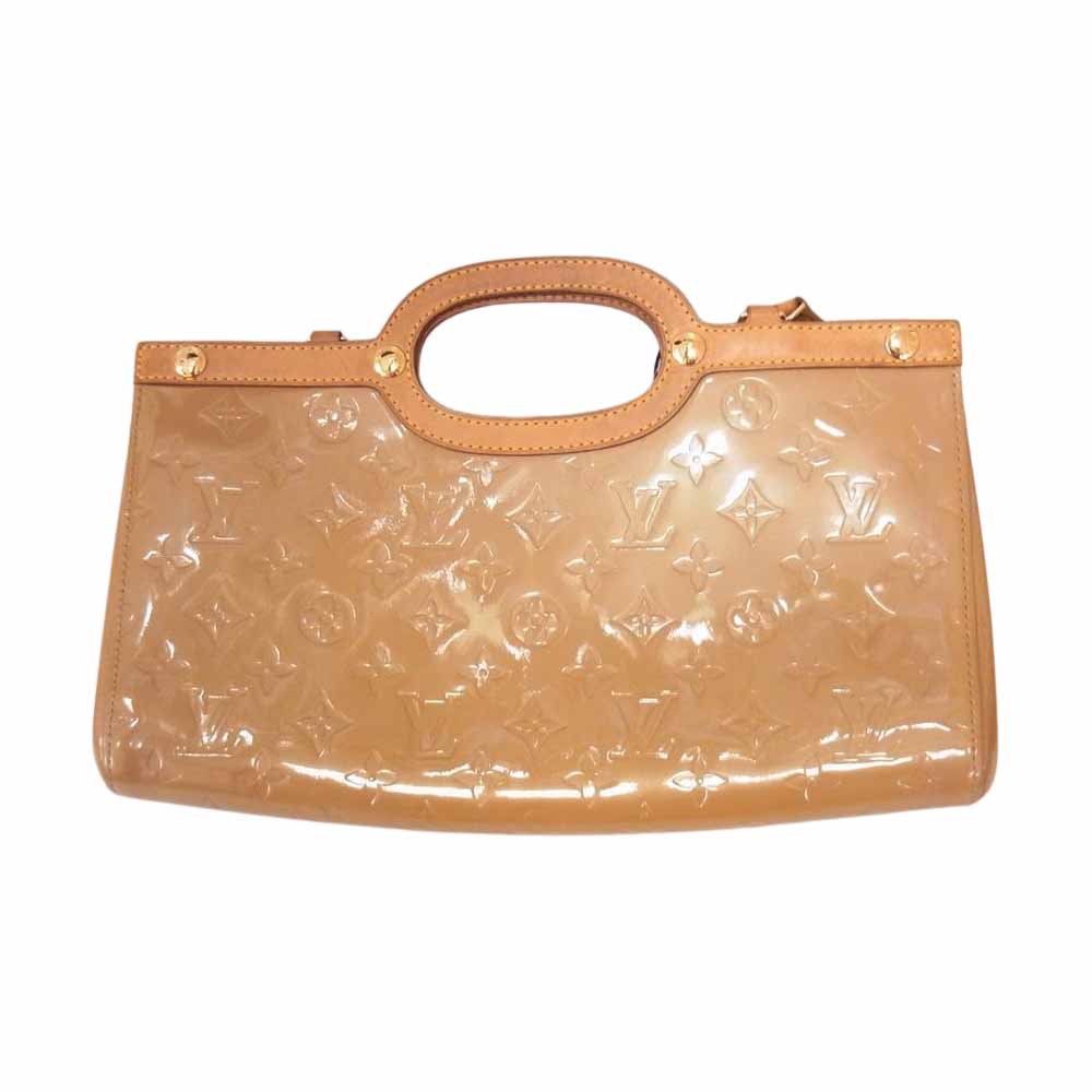 LOUIS VUITTON ルイ・ヴィトン M91372 モノグラム ヴェルニ ロクスバリー ドライブ 2way ハンド バック ブラウン系【中古】