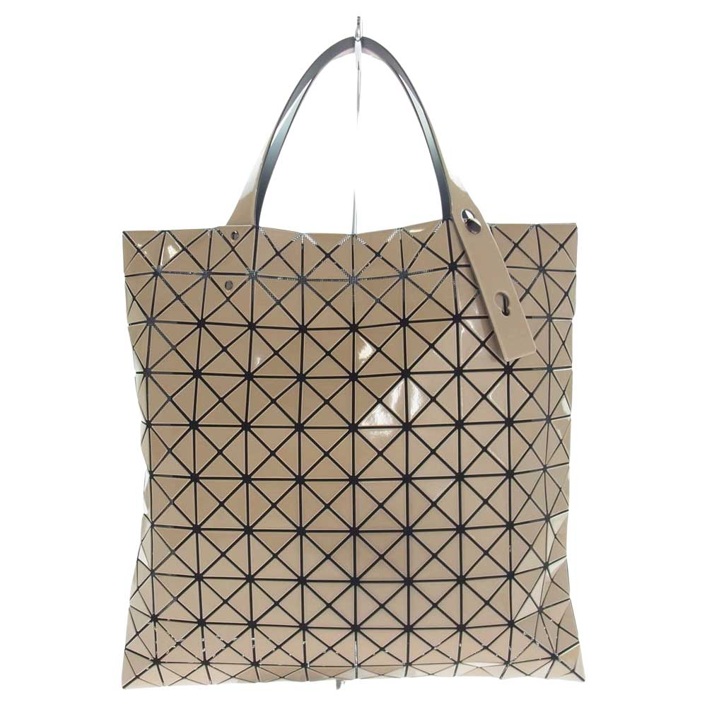 ISSEY MIYAKE イッセイミヤケ BAOBAO バオバオ ルーセント PVC トートバッグ ベージュ ベージュ系【中古】