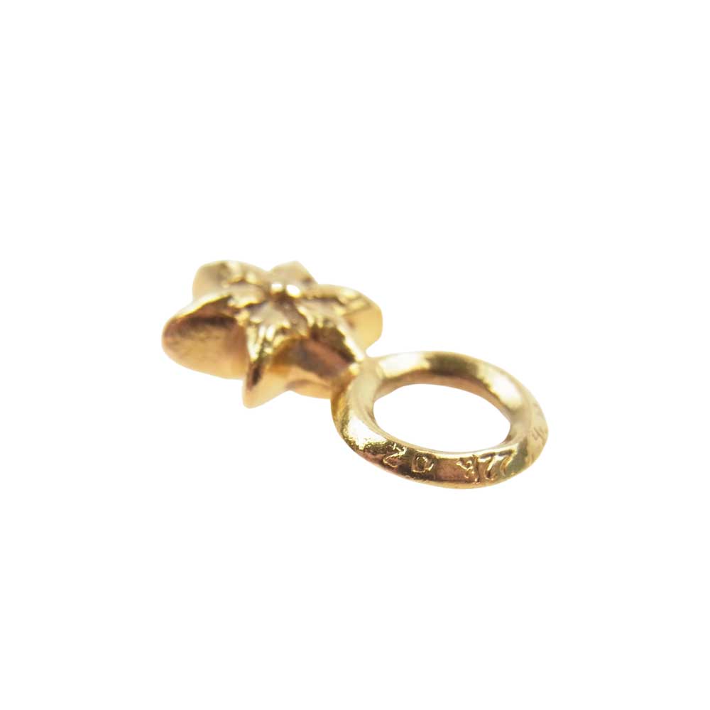 CHROME HEARTS クロムハーツ（原本無） 22K STACK STAR V2 スター スタック チャーム ゴールド系【中古】