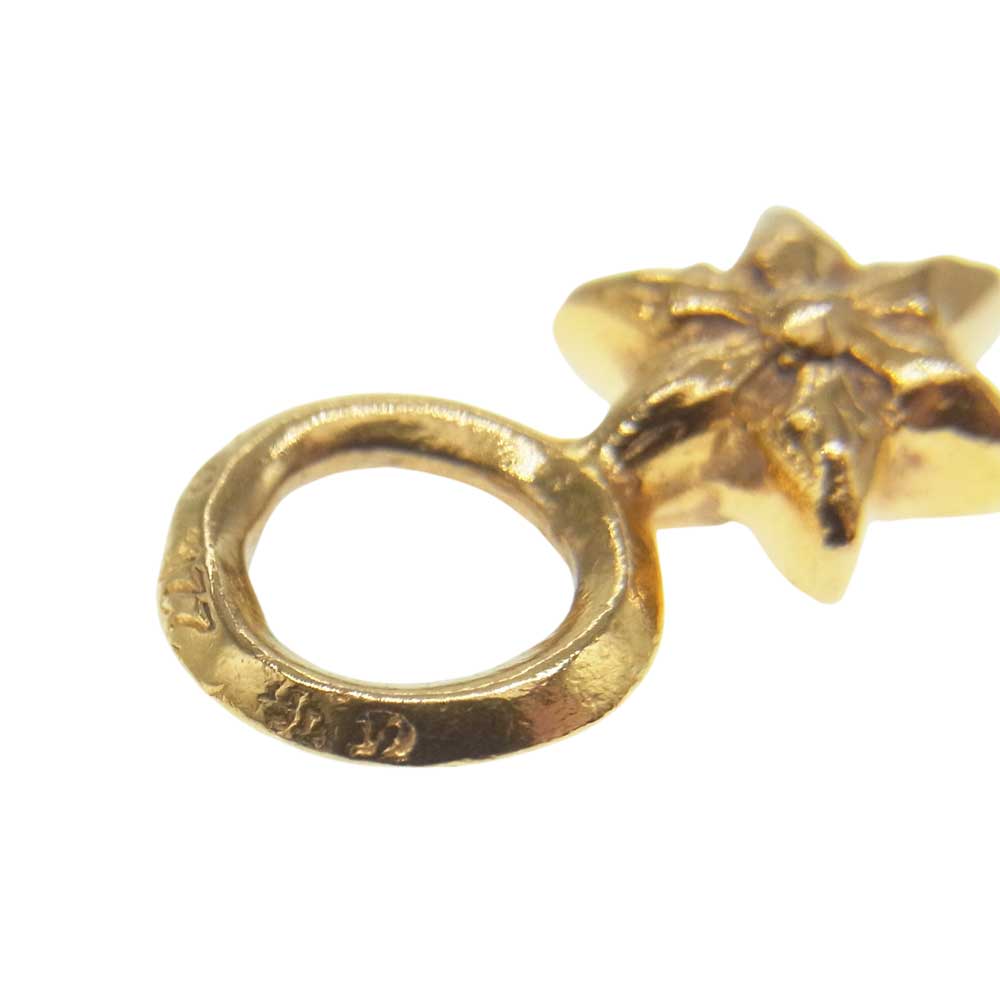 CHROME HEARTS クロムハーツ（原本無） 22K STACK STAR V2 スター スタック チャーム ゴールド系【中古】