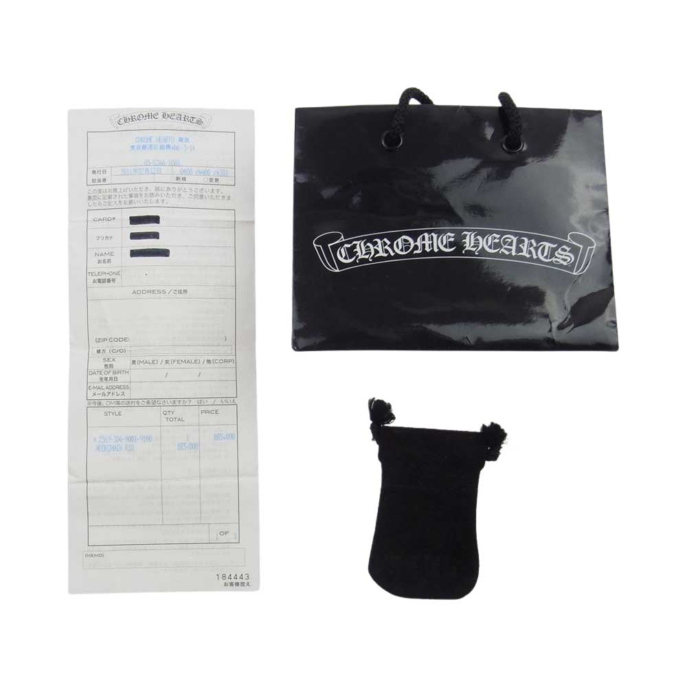 CHROME HEARTS クロムハーツ（原本有） 22K NECKCHAIN R18 18inch ロールチェーン 18インチ ゴールド系【中古】