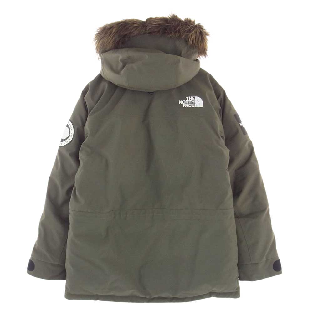 THE NORTH FACE ノースフェイス ND91807 ANTARCTICA PARKA アンタークティカ パーカ ダウンジャケット カーキ系 L【中古】