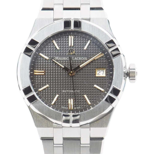 MAURICE LACROIX モーリスラクロア AI6007-SS002-430-1 アイコン オートマティック 39mm 腕時計 シルバー系【極上美品】【中古】