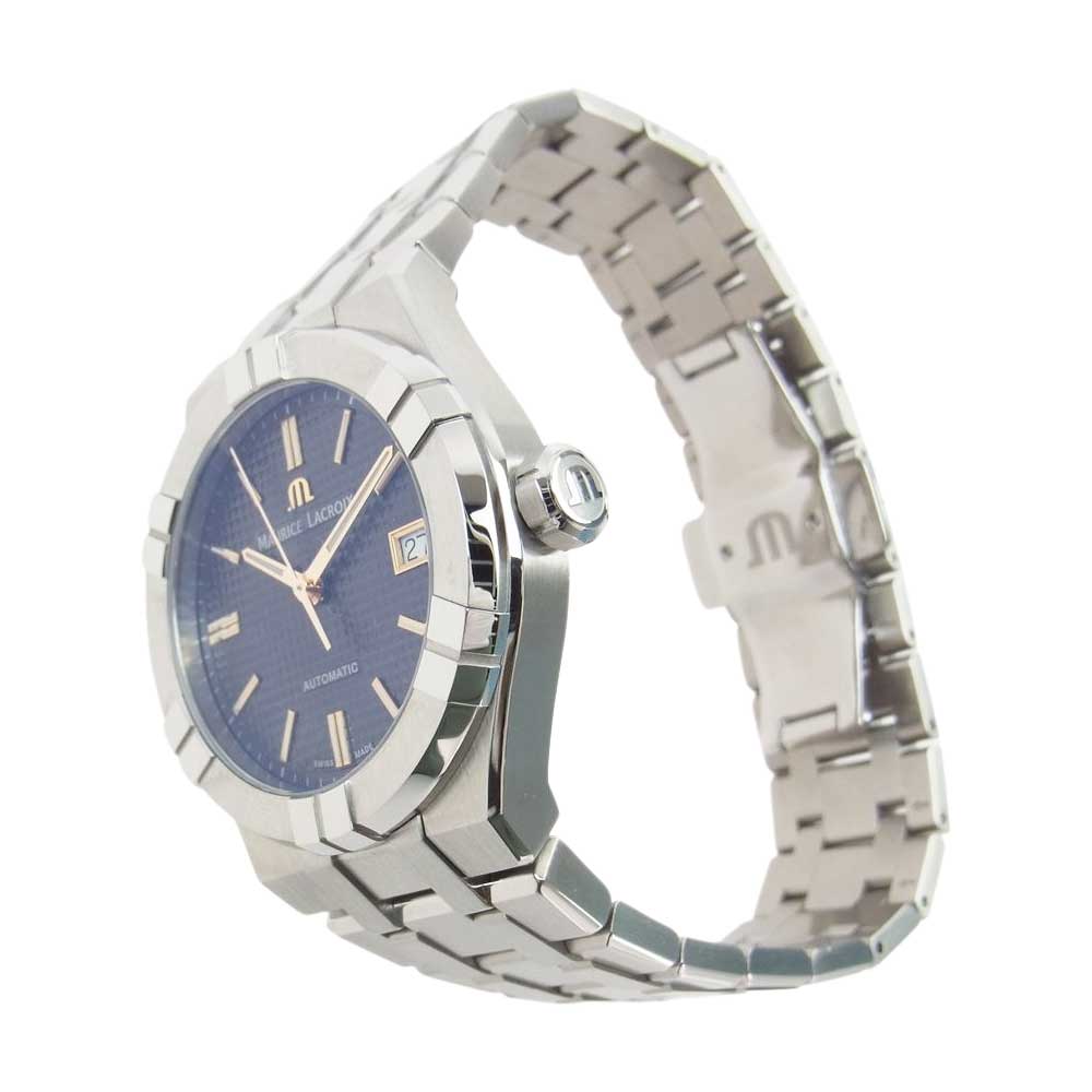 MAURICE LACROIX モーリスラクロア AI6007-SS002-430-1 アイコン オートマティック 39mm 腕時計 シルバー系【極上美品】【中古】