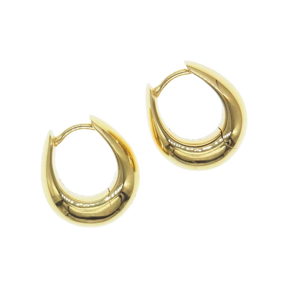 トムウッド Ice Hoop Medium Gold アイス フープ ミディアム ゴールド ピアス イヤリング ゴールド系【美品】【中古】