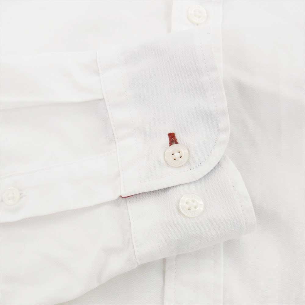 ブラックレーベル クレストブリッジ 51M02-801-02 BD ボタンダウン 長袖 シャツ ホワイト系 LL【中古】