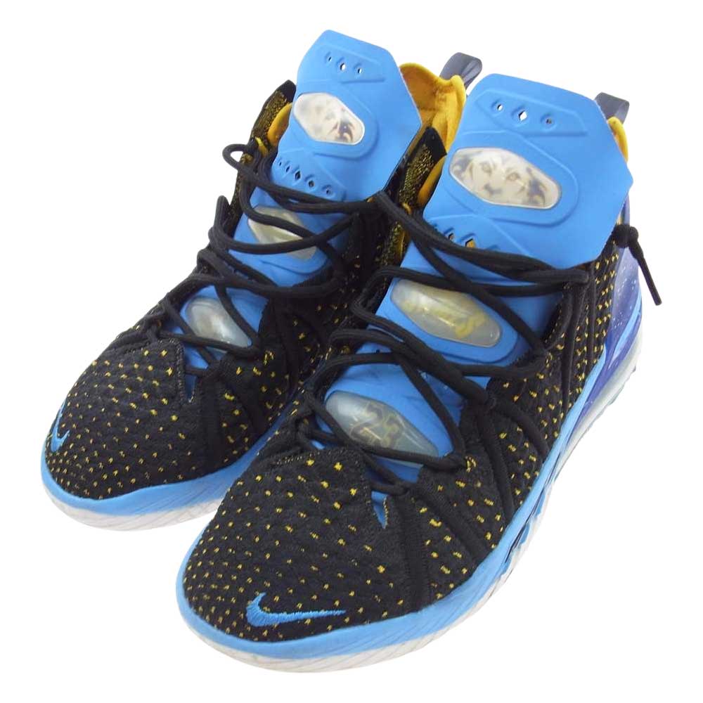 NIKE ナイキ LEBRON XVIII レブロン 18 ミネアポリス レイカーズ マルチカラー系 27cm【中古】