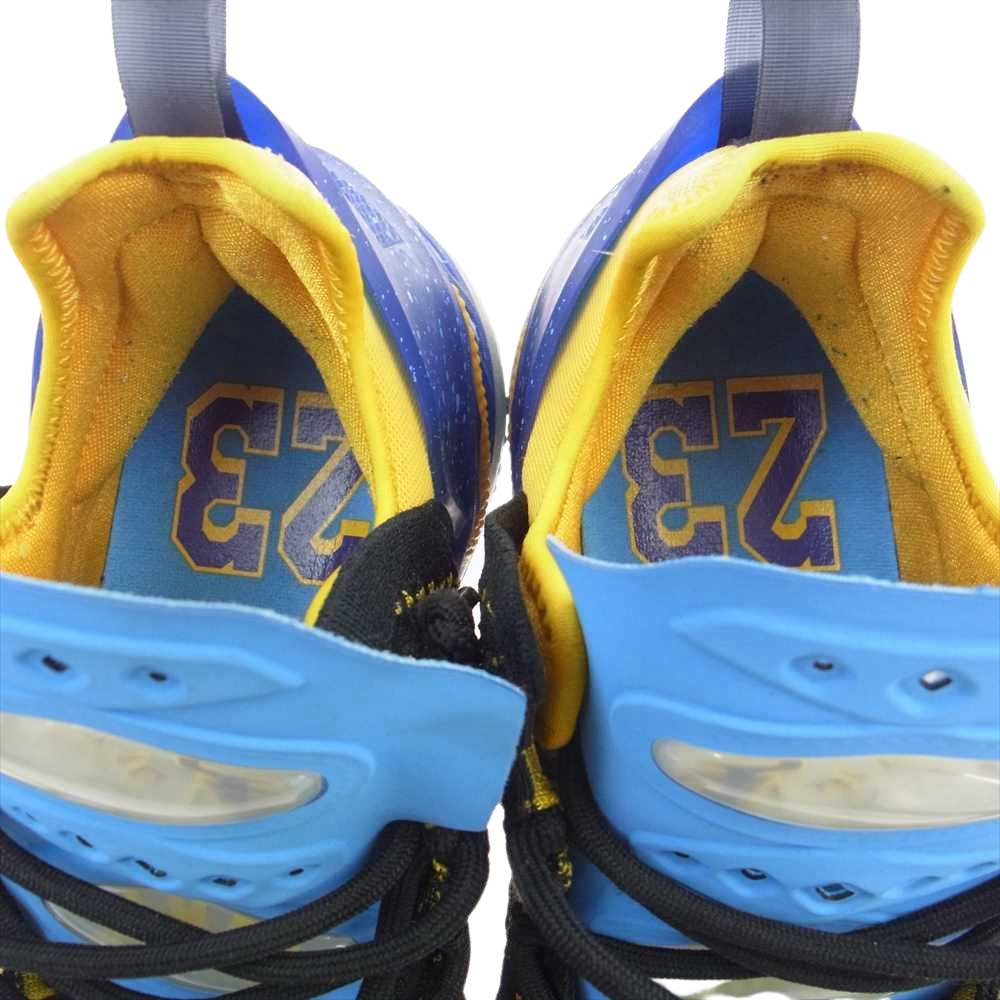 NIKE ナイキ LEBRON XVIII レブロン 18 ミネアポリス レイカーズ マルチカラー系 27cm【中古】