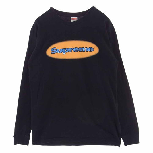 Supreme シュプリーム 18SS Ripple LS Tee ブラック系 M【中古】