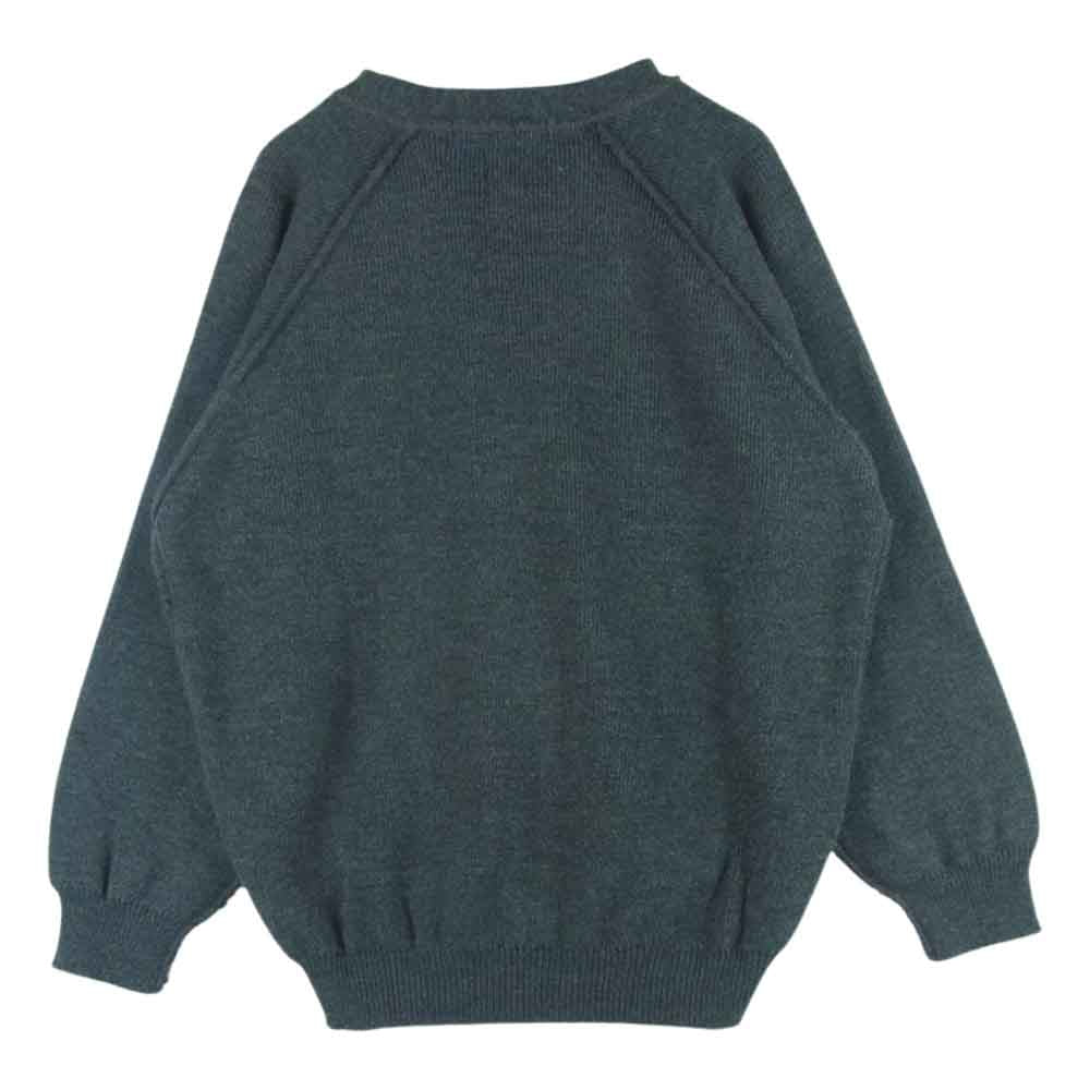 COMME des GARCONS HOMME DEUX コムデギャルソンオムドゥ AD2020 DF-N505 Lochaven Of Scotland ロックエーベンオブスコットランド クラシック Vネック アクリル カーディガン グレー系 L【中古】