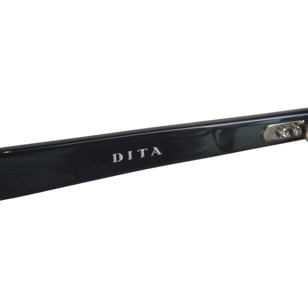 DITA ディータ DRX-2002A-49 NEW YORKER ニューヨーカー 度入り クリアレンズ アイウェア 眼鏡 サングラス ブラック系 49□20.5-145【中古】