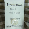 PORTER CLASSIC ポータークラシック ROLL UP GINGHAM CHECK SHIRT ロールアップ ギンガムチェック 長袖 シャツ ベージュ系 ホワイト系 L【中古】