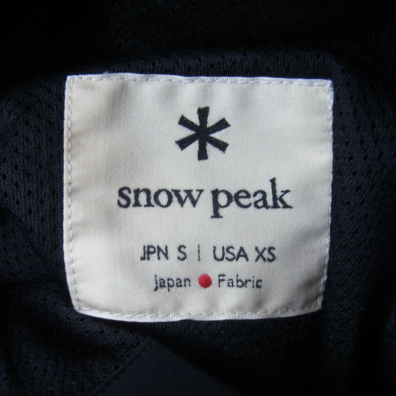 snowpeak スノーピーク SW-19AU001 2L Octa Jacket ナイロン ジャケット ブラック系 S【中古】