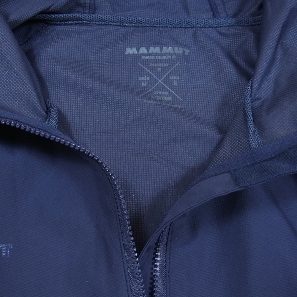 Mammut マムート 1012-00210 Glider Jacket グライダーJK アジアンフィット ネイビー系 M【中古】