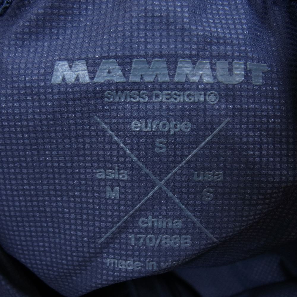 Mammut マムート 1012-00210 Glider Jacket グライダーJK アジアンフィット ネイビー系 M【中古】