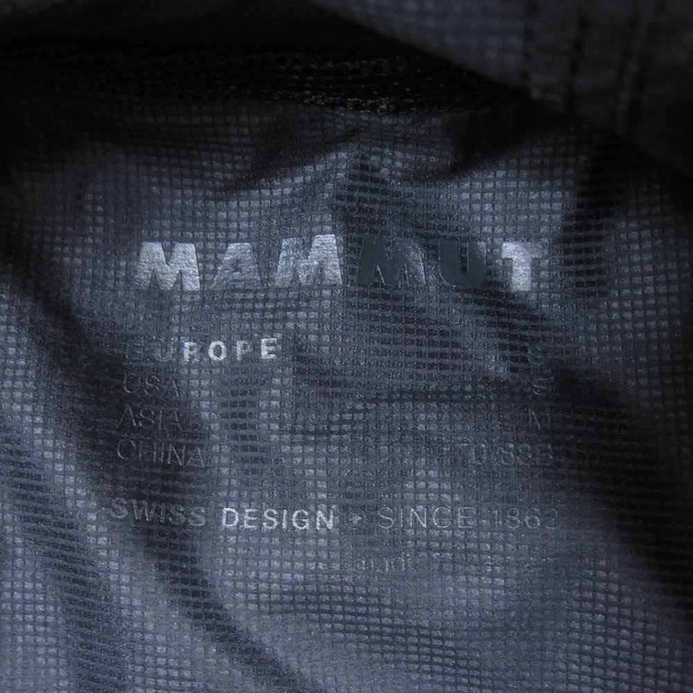Mammut マムート 1012-00210 Glider Jacket グライダーJK アジアンフィット ブラック系 S【中古】