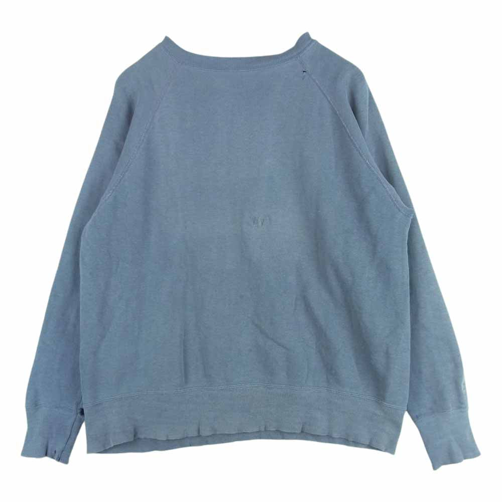 ヴィンテージ ビンテージ 70S 丸胴 長リブ スウェット トレーナー グレー系 サイズ表記なし【中古】