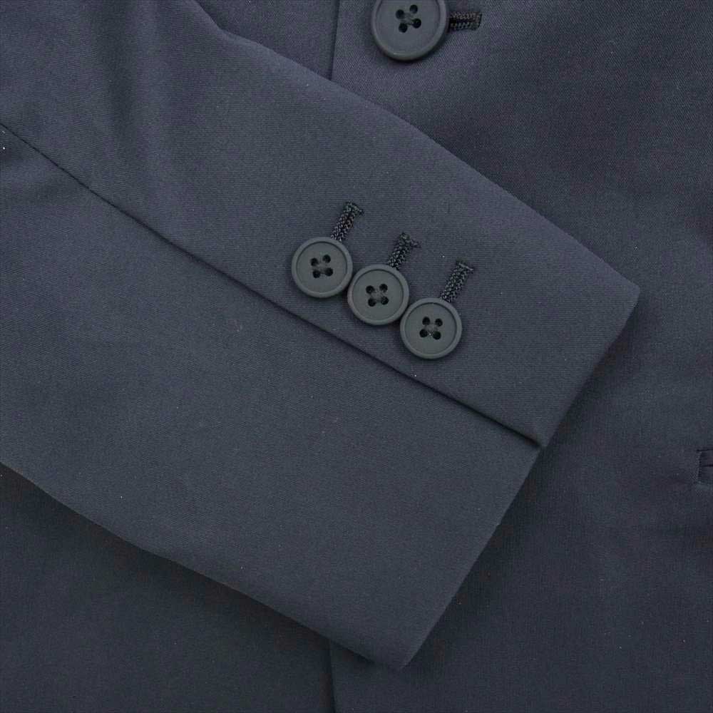 theory セオリー ストレッチ テーラードジャケット スラックスパンツ スーツ セットアップ ブラック系 トップス36　ボトムス28【中古】