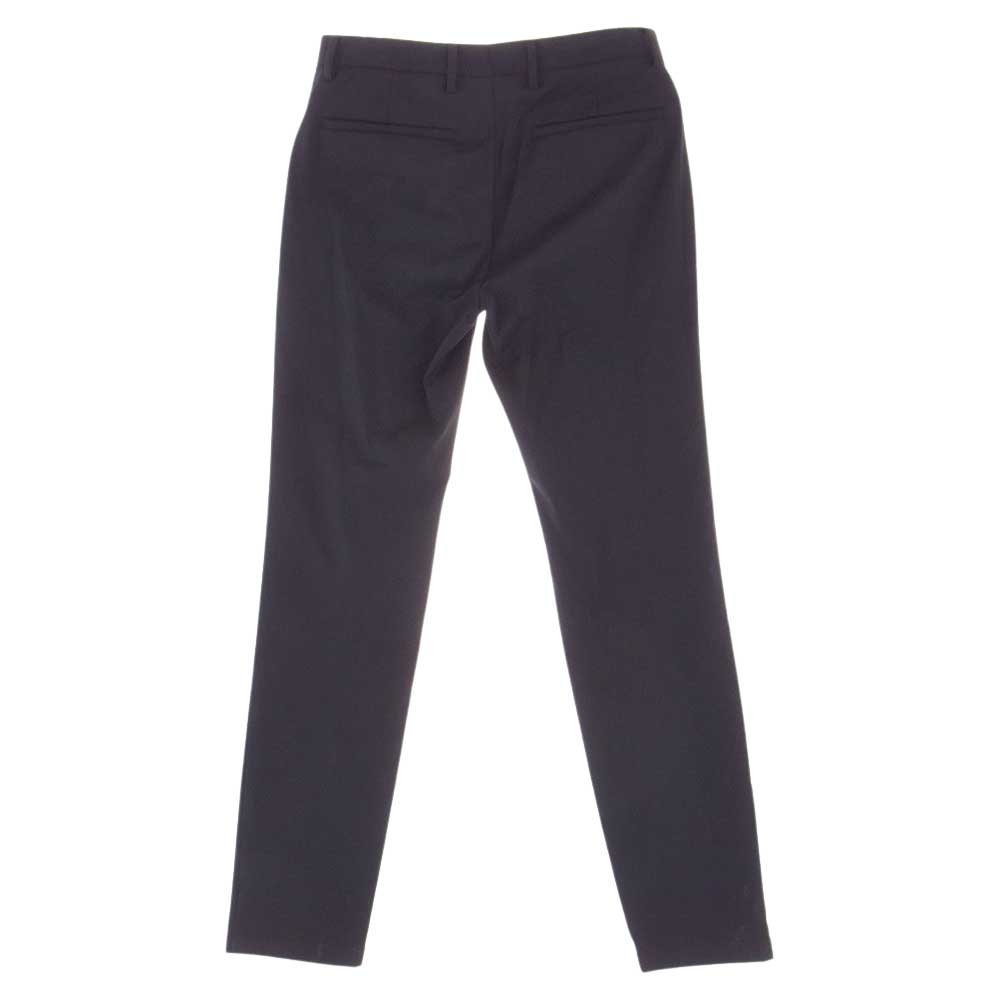 theory セオリー ストレッチ テーラードジャケット スラックスパンツ スーツ セットアップ ブラック系 トップス36　ボトムス28【中古】