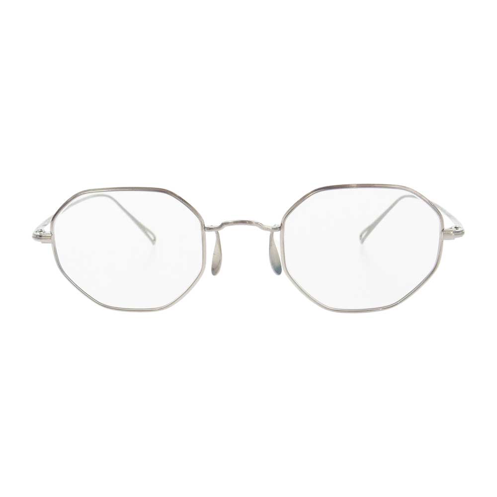 AYAME アヤメ OCTA メガネ 眼鏡 アイウェア シルバー系【中古】