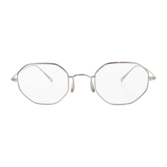 AYAME アヤメ OCTA メガネ 眼鏡 アイウェア シルバー系【中古】