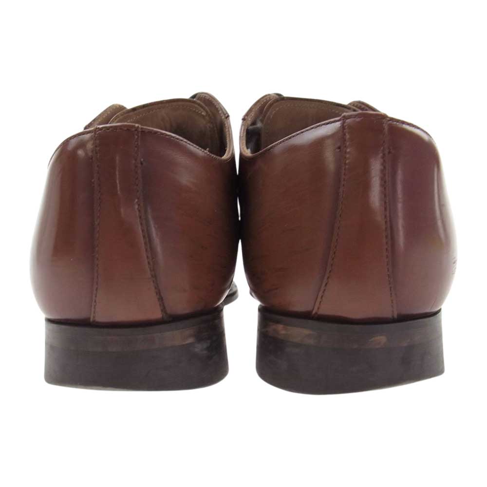 REGAL リーガル S4C9716 124R スクエアトゥ レザー ビジネスシューズ ブラウン ブラウン系【中古】