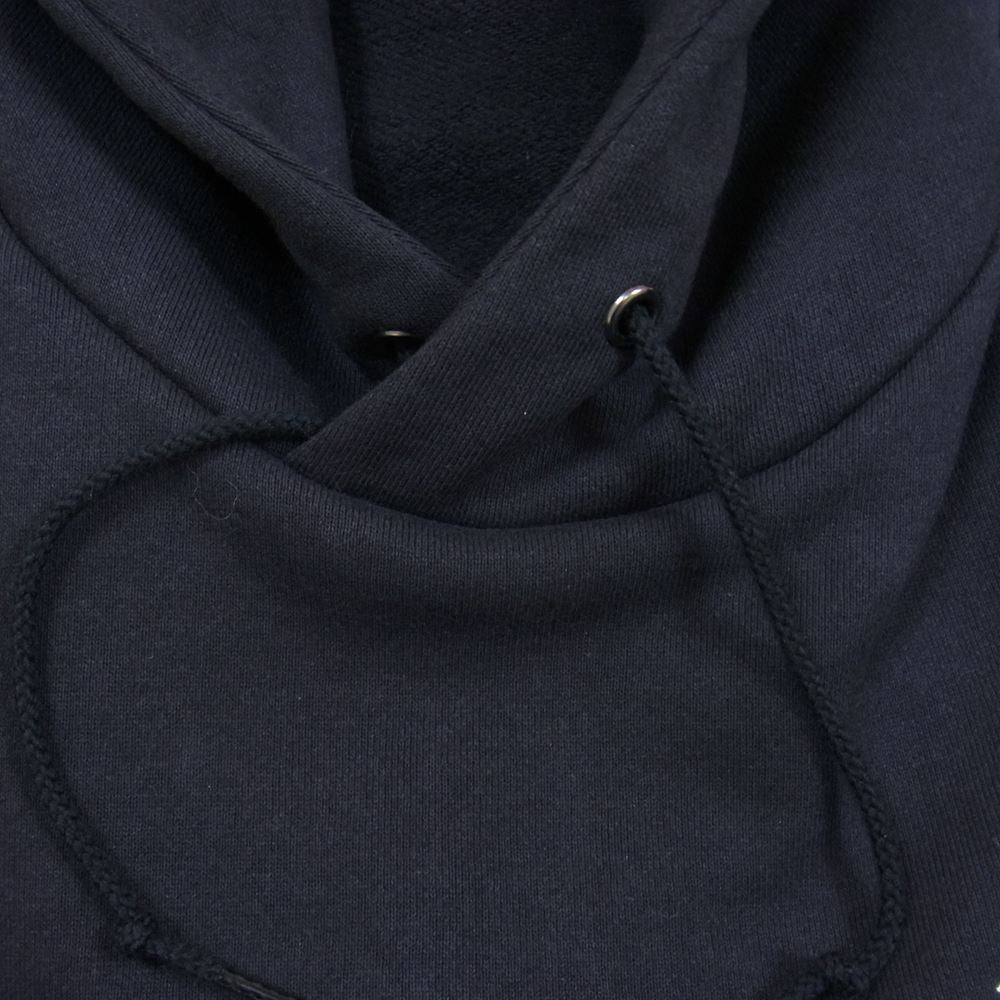 schott ショット 782-2231002 プリント スウェット プルオーバ― パーカー ブラック系 L【中古】