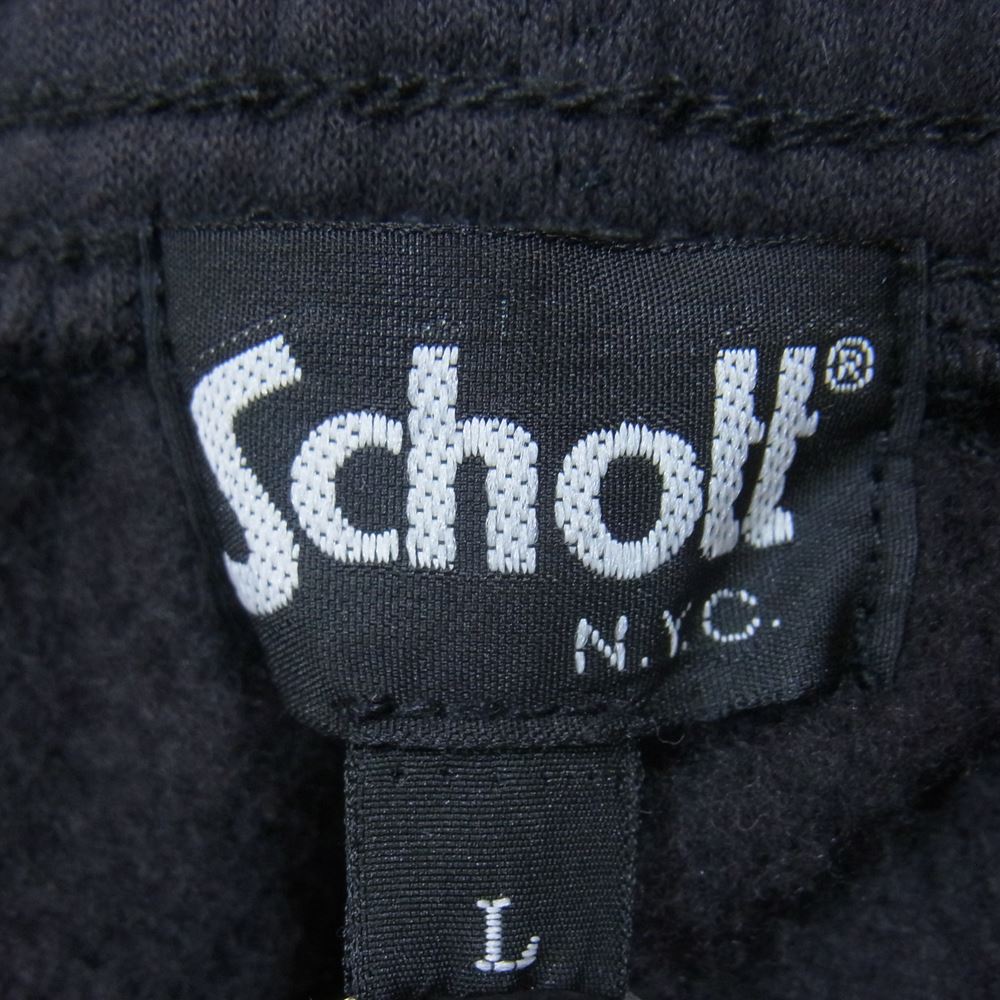 schott ショット 3116049 SWEAT PANTS PLAIN スウェット パンツ ブラック系 L【中古】