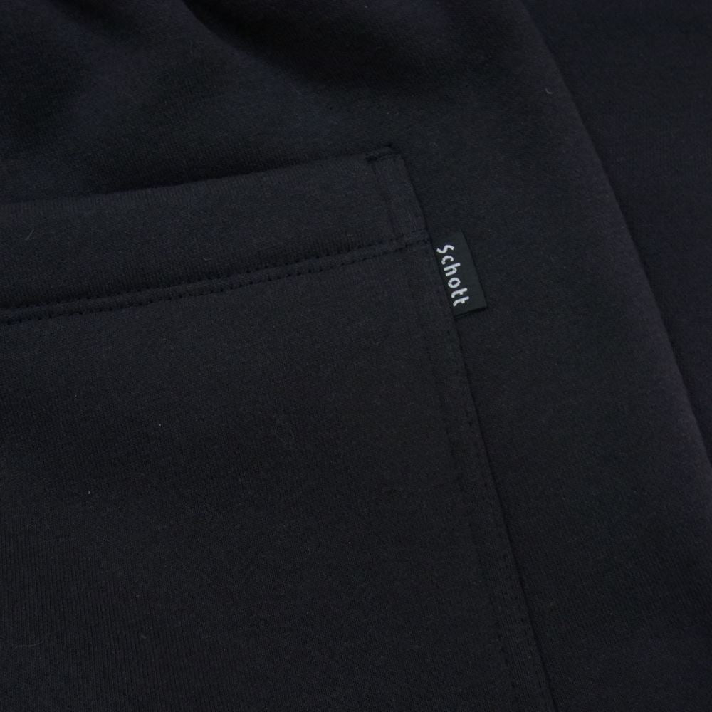 schott ショット 3116049 SWEAT PANTS PLAIN スウェット パンツ ブラック系 L【中古】