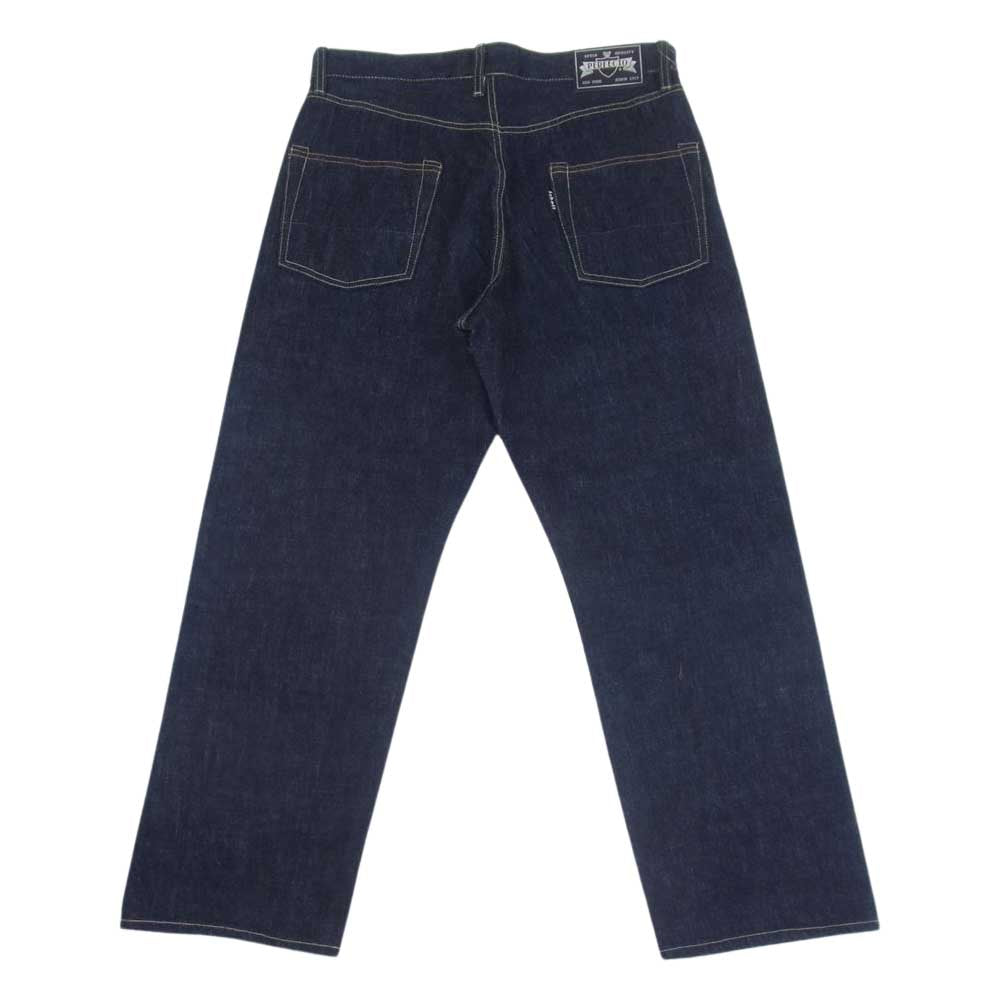 schott ショット 3126053 ボタンフライ セルビッチ デニム パンツ インディゴブルー系 32【中古】