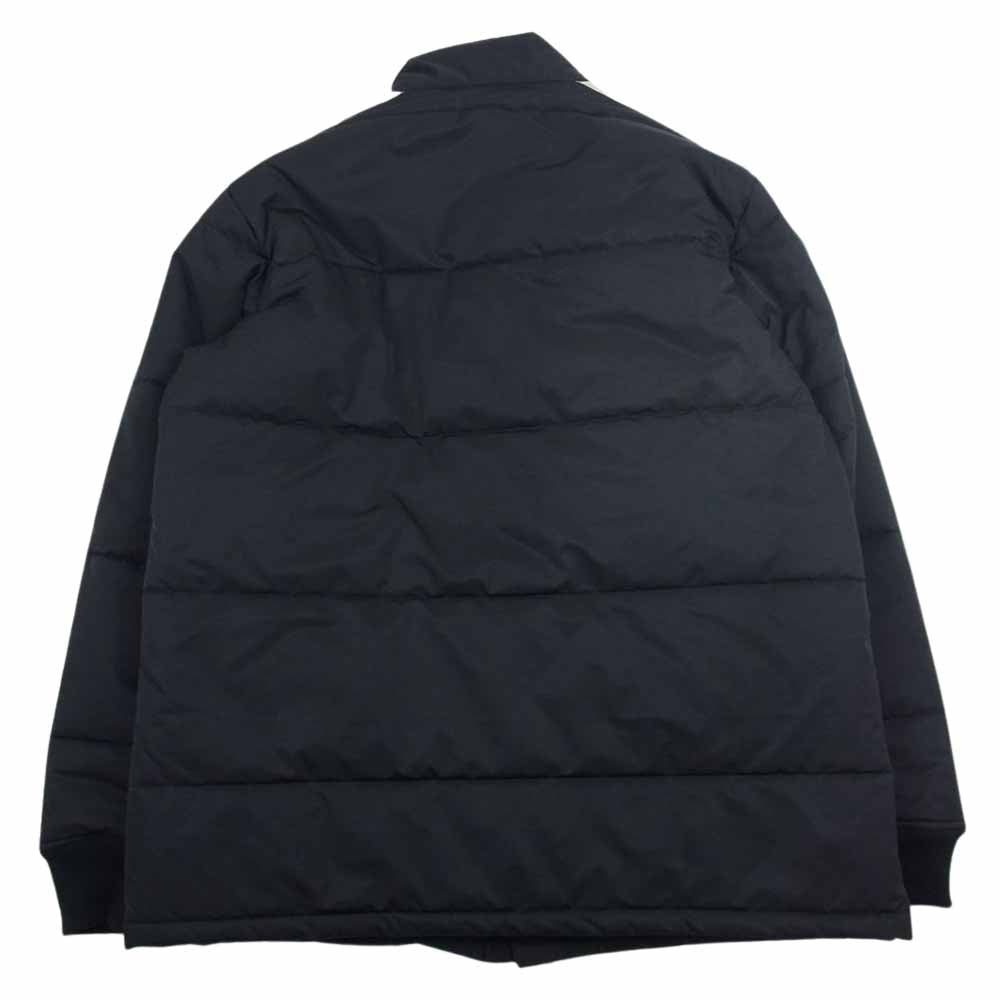 schott ショット 782-2252002 ロゴ ワッペン ナイロン 中綿 レーシング ジャケット ブラック系 L【中古】